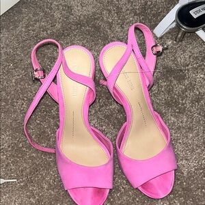 Gianni Bini Pink Heeled Sandals
